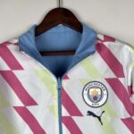 2023/2024 Manchester City Reversible Windbreaker Blue Soccer Jersey 1:1 Thai Quality - Image 11