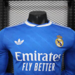 2025/2026 Long Sleeve Player Version Real Madrid Third Away Football Shirt1:1 Thai Quality - Image 3