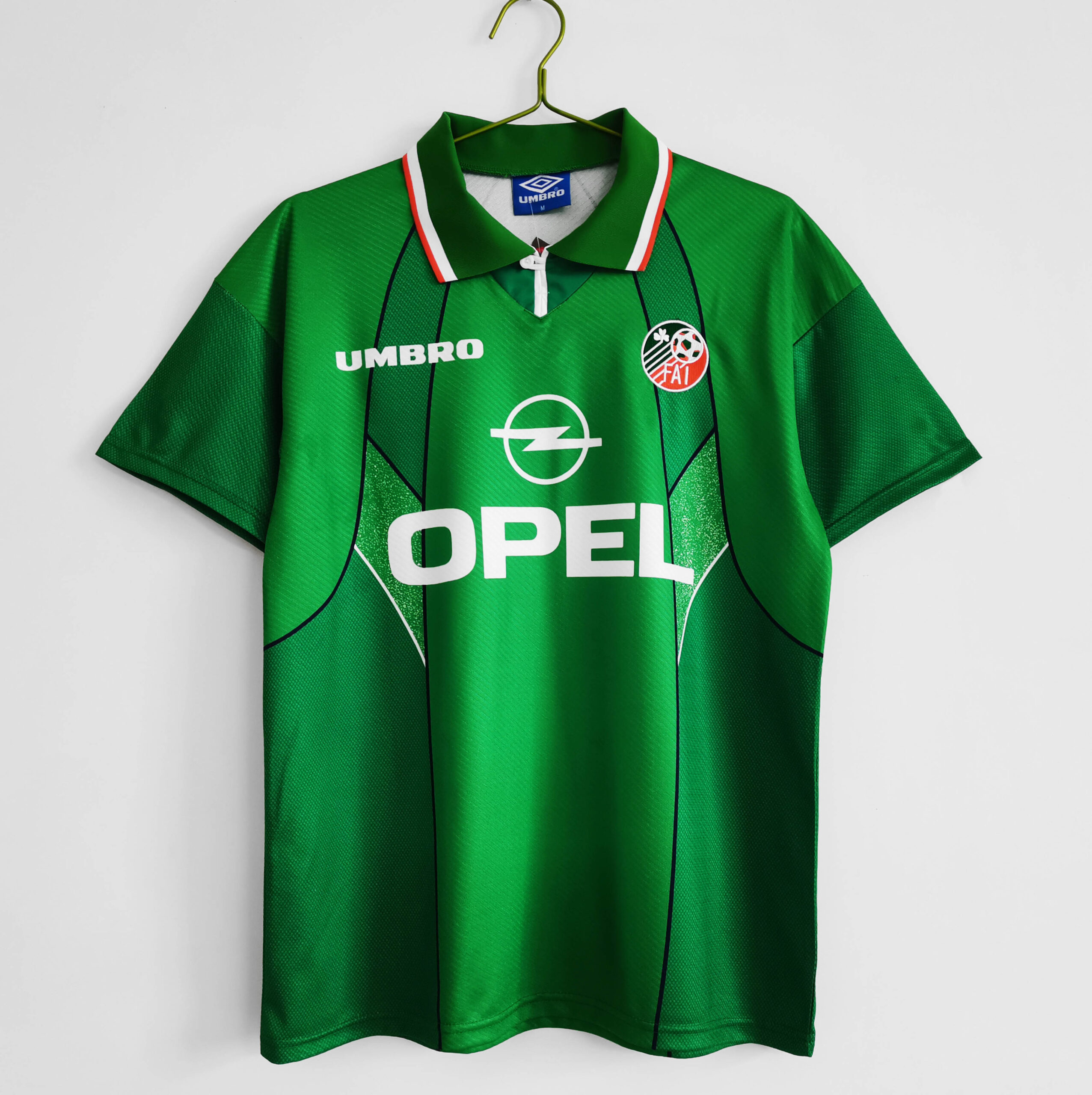 a91e9646304b4247f7714c82c512d2c18de820f0 1995 Retro Ireland Home Football Shirt 1:1 Thai Quality - Image 1