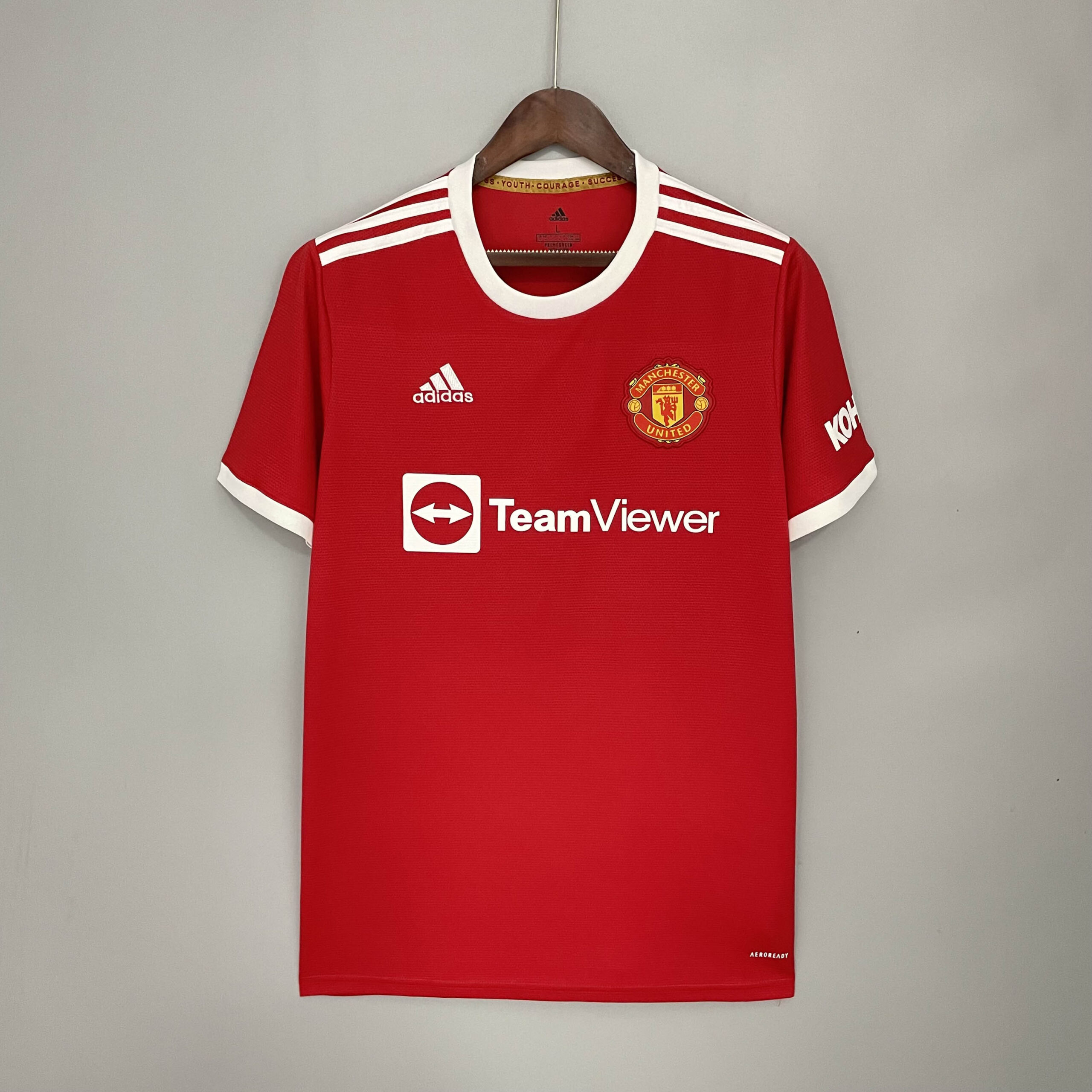 ab2ed4618f14a8a1fad5f71b43f2d152e0e7aec6 Manchester United Football Shirt Home 2021/2022 1:1 Thai Quality - Image 1