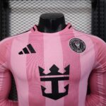 2025/2026 Long Sleeve Player Version Inter Miami Home Soccer Jersey 1:1 Thai Quality - Image 5