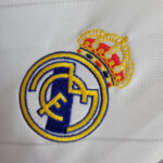 2017/2018 Retro Long Sleeve Real Madrid Home - Image 5