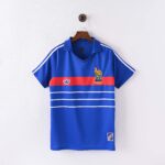 1984 Retro France Home Football Shirt 1:1 Thai Quality