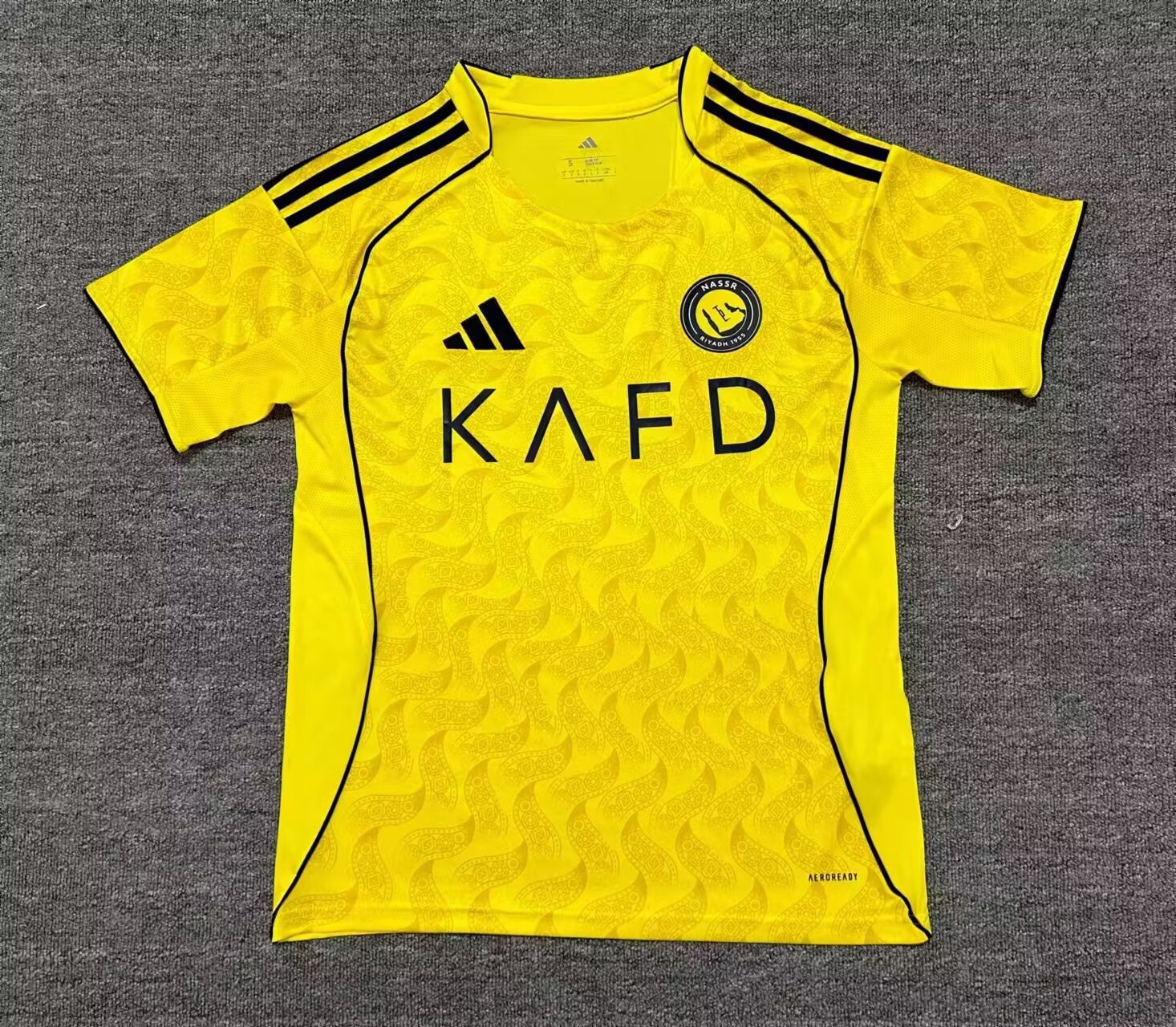 af40cc10bae370e6a3ec9c6bf8aeb85531b15bbe 2025/2026 Al-Nassr Home Football Shirt 1:1 Thai Quality - Image 1