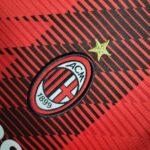 Kids Size 2023/2024 AC Milan Soccer Jersey Home 1:1 Thai Quality - Image 6