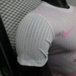 2025 Player Version Brazil Jesus Special Edition White-Pink Soccer Jersey - Image 6