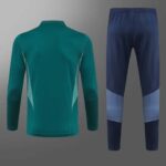 2023/2024 Arsenal Half-Pull Training Suit Green Football Shirt 1:1 Thai Quality Set - Image 2