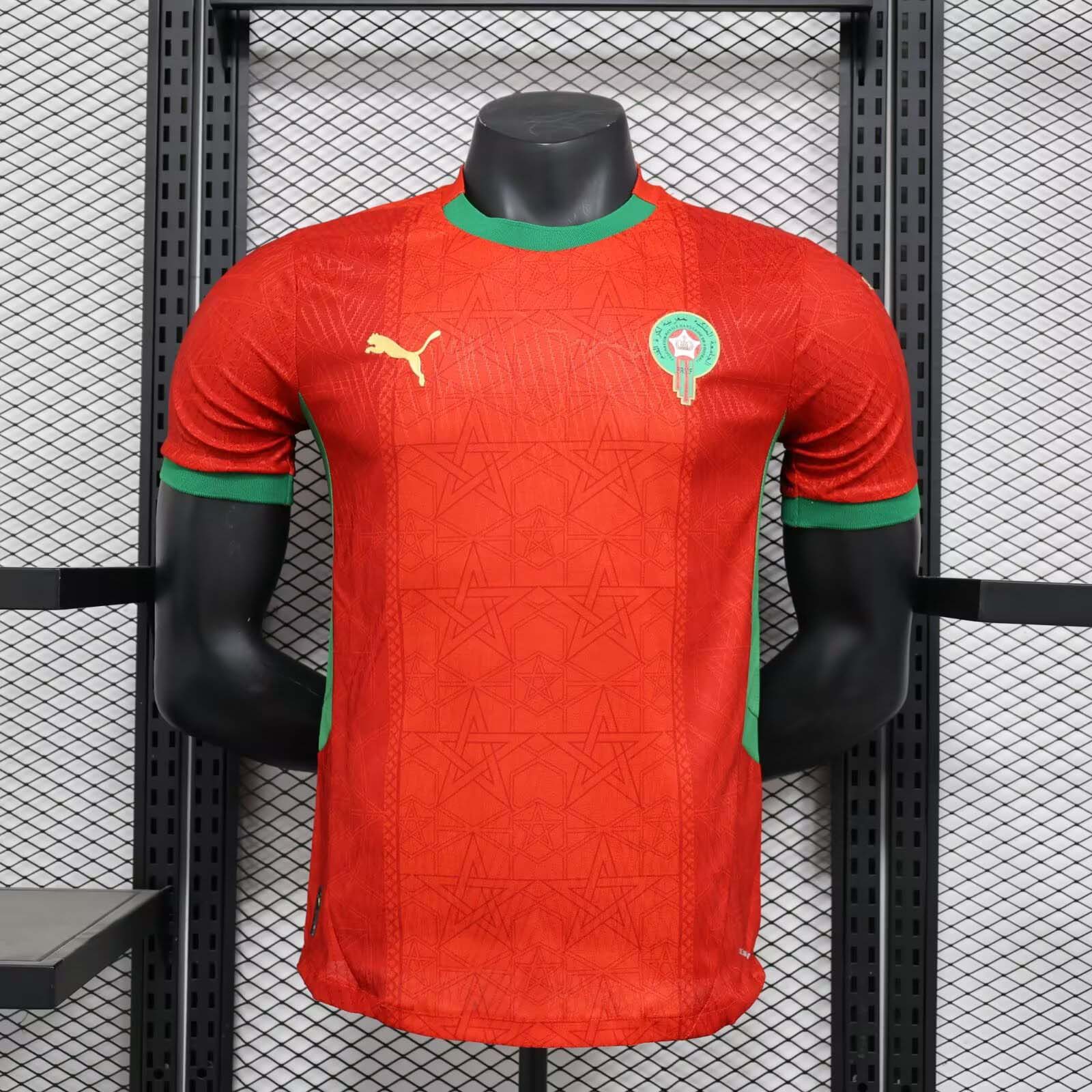 b2bd9b42d5c750a367c9c82c5cdb5fdb2841fd45 2025 Player Version Morocco National Team Home Football Shirt 1:1 Thai Quality - Image 1