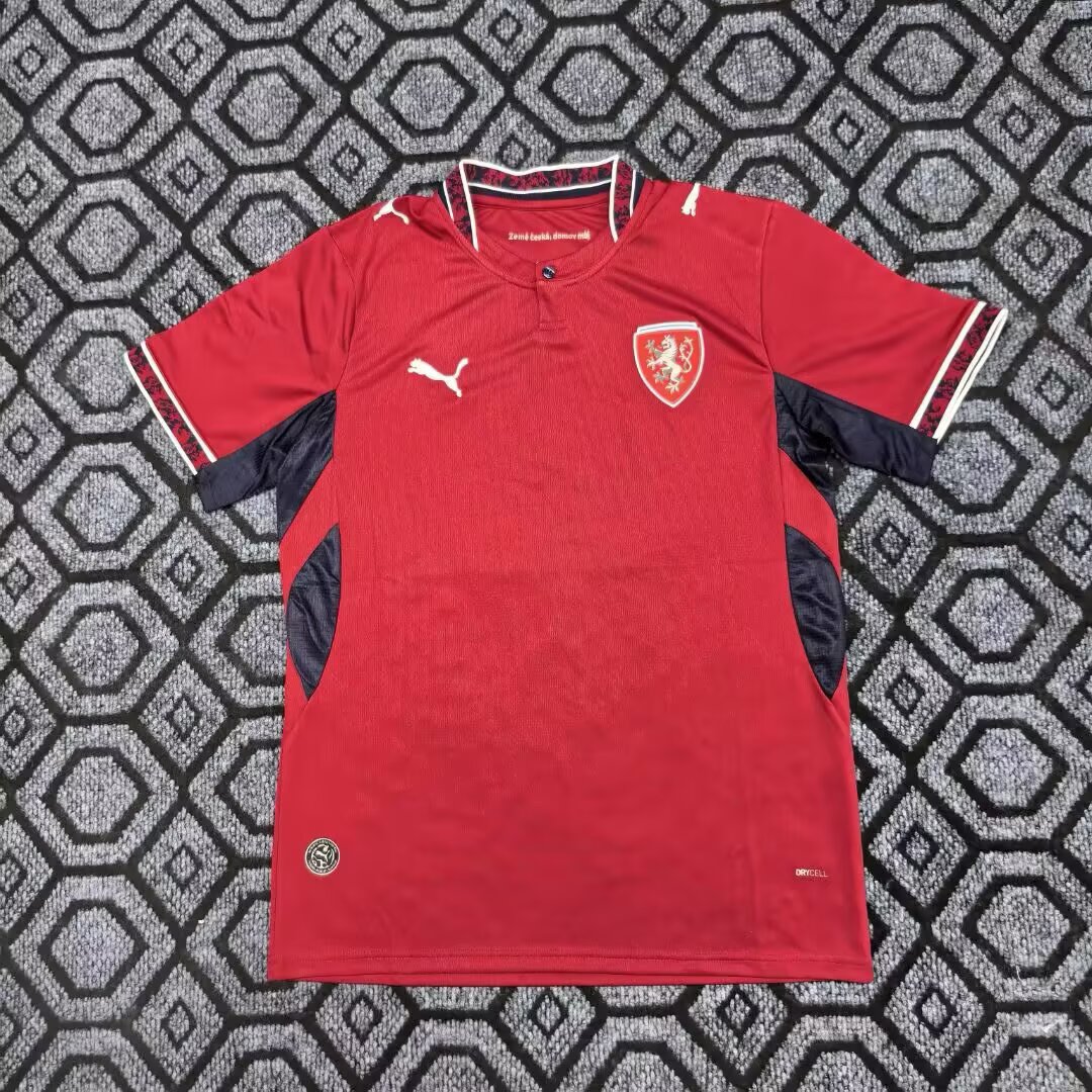 b4c290ed96839576387c0fbb5fd7f14421ba6f9e 2026 Czech Republic National Team Home Football Shirt 1:1 Thai Quality - Image 1