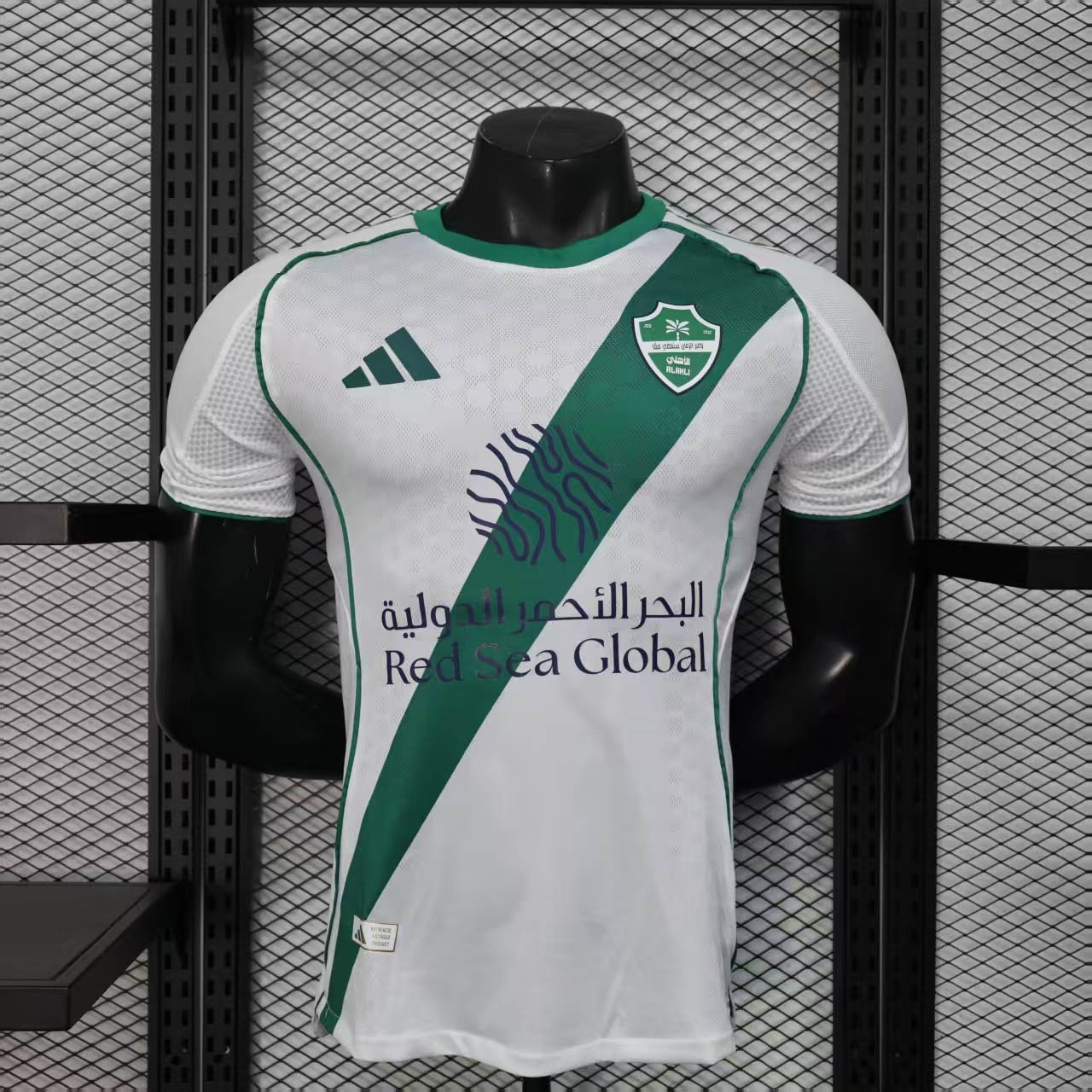 b52cef9a8e2c65606bcf0df1ce21ba116788e61d 2025/2026 Player Version Al-Ahli SFC Home Football Shirt 1:1 Thai Quality - Image 1