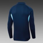 2025/2026 Arsenal Half-Pull Training Suit Royal Blue Football Shirt 1:1 Thai Quality Set - Image 4