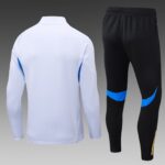 2025/2026 Manchester Long Zipped Jacket White Football Shirt 1:1 Thai Quality Set - Image 2