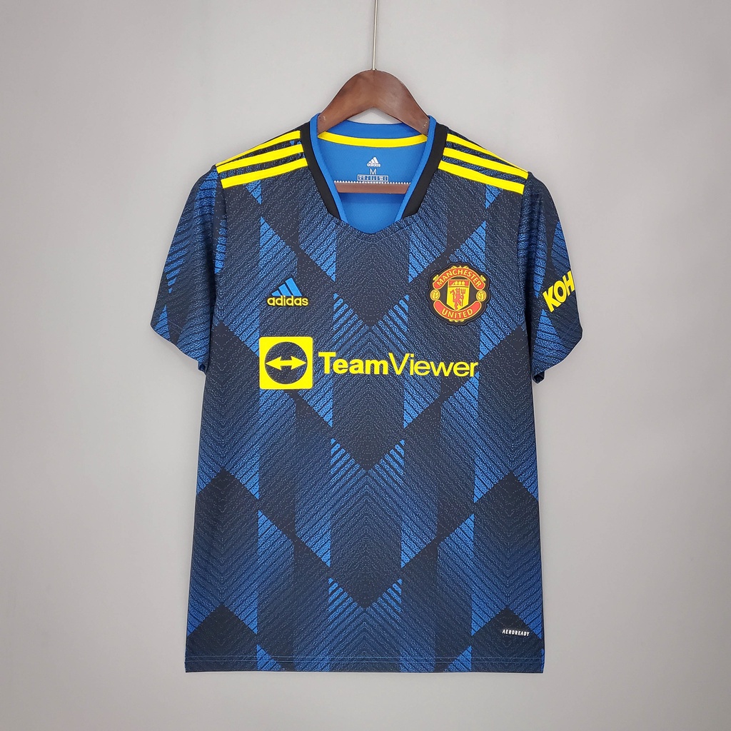 b8e09329ff0301ac42165ddbd0bbfa54cb13b6ef Manchester United Football Shirt Third Away 2021 / 2022 1:1 Thai Quality - Image 1