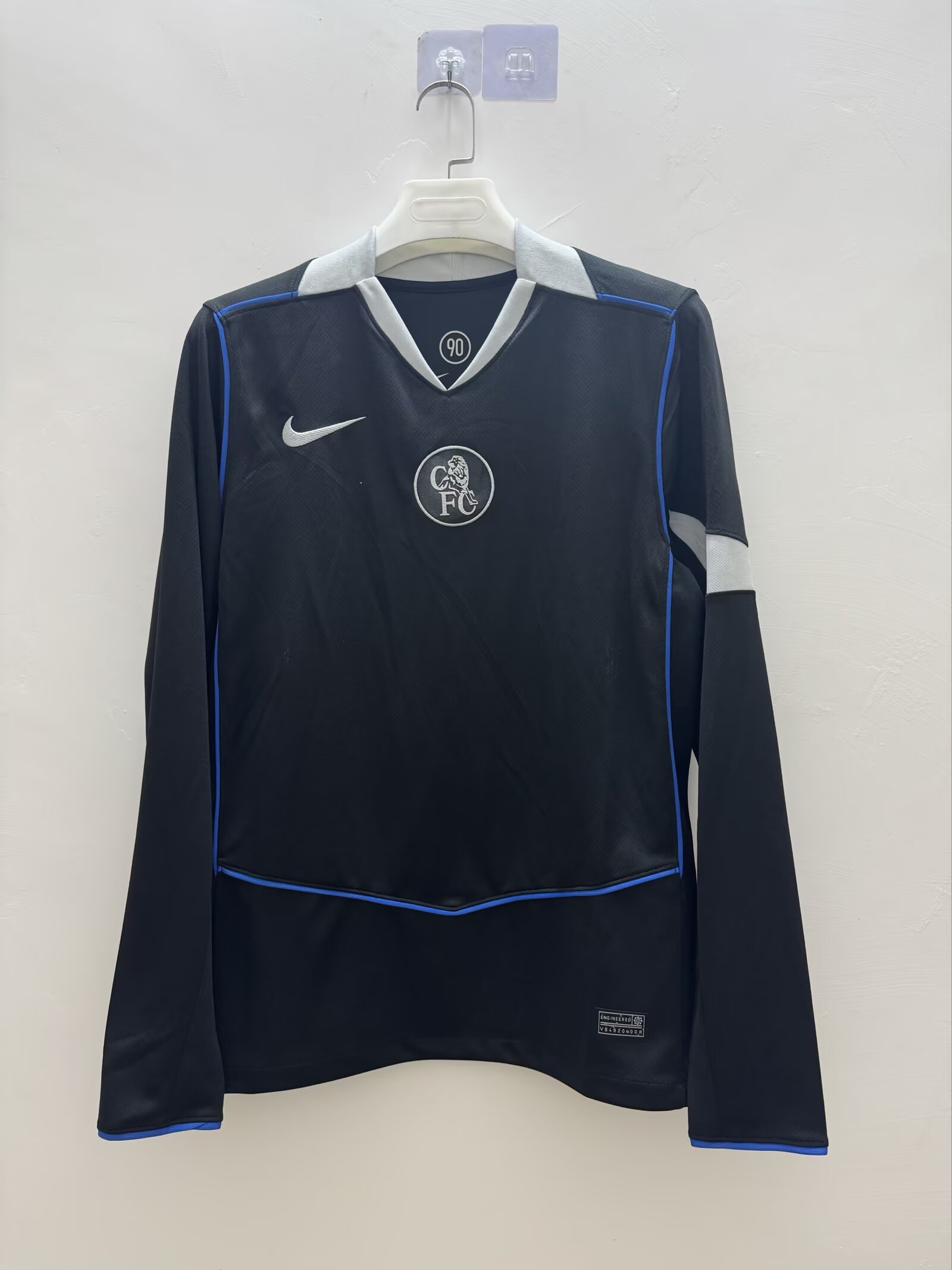 ba95595222dd15aadcb3e2962dbab6981c4c8928 2025/2026 Long Sleeve Chelsea Third Away Football Shirt 1:1 Thai Quality - Image 1