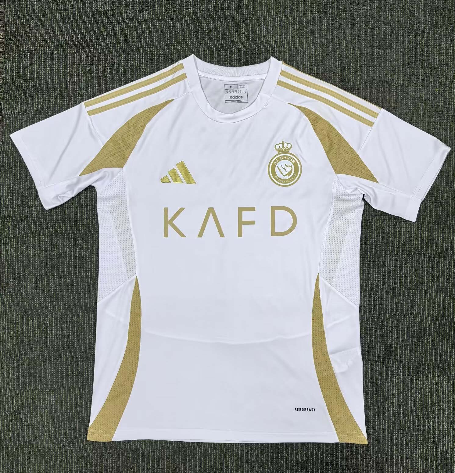 bb92a8f6766d2b501760805bcb2a3b4da9459173 2024/2025 Al-Nassr Third Away Football Shirt 1:1 Thai Quality - Image 1
