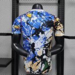 2025/2026 Player Version Manchester United Stone Roses Co-Branded Edition Blue Football Shirt 1:1 Thai Quality - Image 2