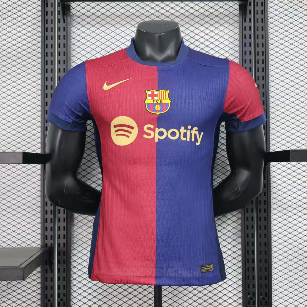 bc725be47f97edbb08c29e204b66ce09d316a085 2024/2025 Player Version Barcelona Home 1:1 Thai Quality - Image 1