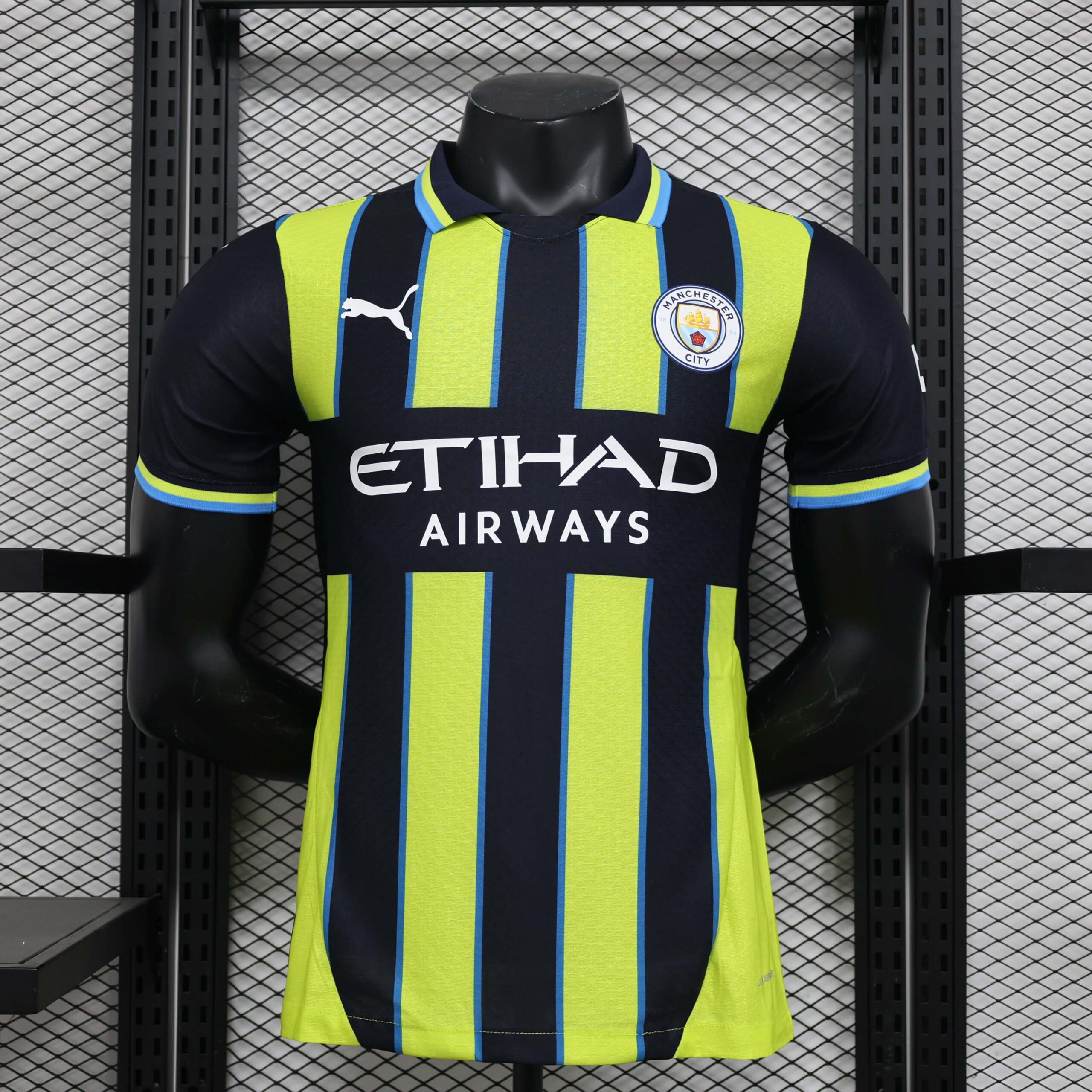 beb20925ac709d6a73ad9facc81b048f647ea1c9 2024/2025 Player Version Manchester City Away Football Shirt 1:1 Thai Quality - Image 1