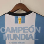 2022 Argentina Home Champion Commemorative Edition Jersey - Image 6
