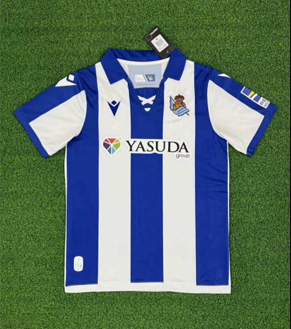 c63757718845c7a8aec7b55a97067ce2e89e08fd 2024/2025 Real Sociedad Home Football Shirt 1:1 Thai Quality - Image 1