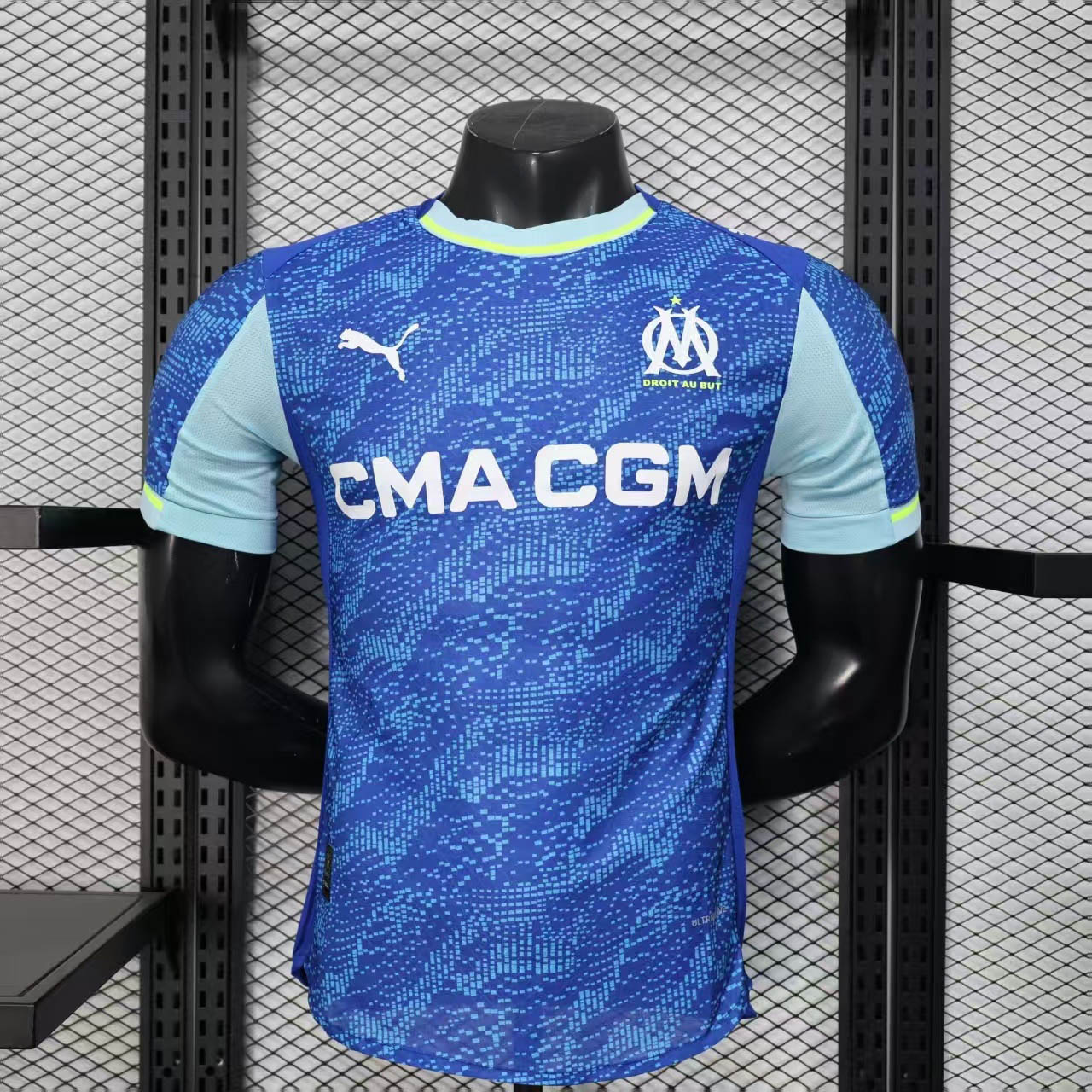 cb9584ececc0b0a802ad3f8793e5dbece165c5b3 2025/2026 Player Version Olympique de Marseille Third Away Football Shirt 1:1 Thai Quality - Image 1