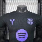 2025/2026 Player Version Barcelona Kobe Bryant Collaboration Black Football Shirt 1:1 Thai Quality - Image 3