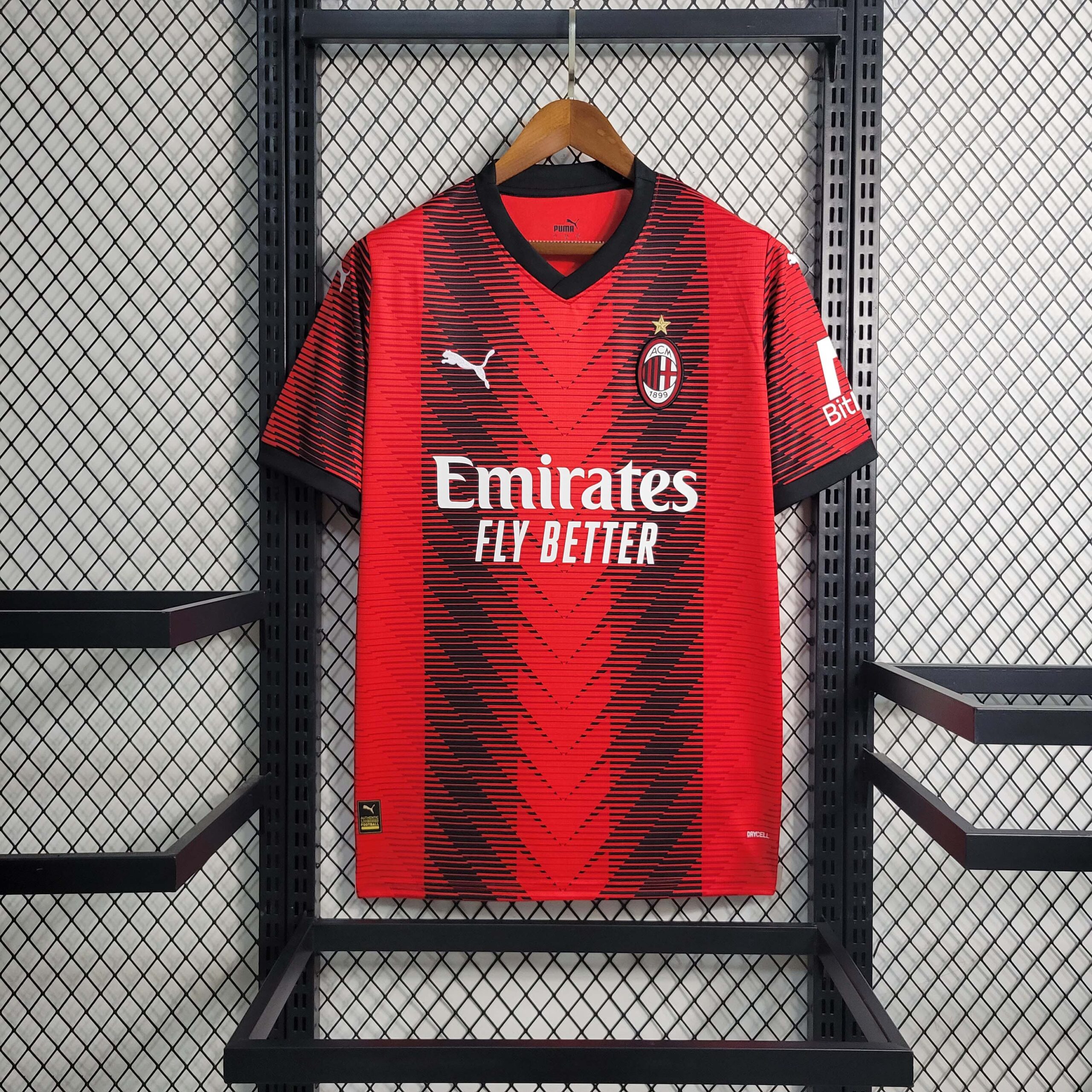 cef872e821bbea754749bc4398217220a0d172f5 2023/2024 AC Milan Home Soccer Jersey 1:1 Thai Quality - Image 1