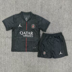 2025/2026 Psg Paris Saint-Germain Fourth Away Football Shirt 1:1 Thai Quality Kids Size
