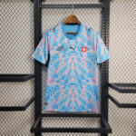 2026 Switzerland Goalkeeper Blue Football Shirt 1:1 Thai Quality
