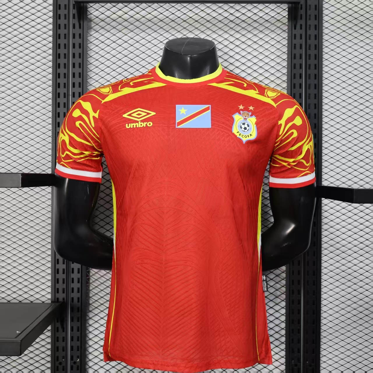 d0448238715f419b18dc2182842be4079a08bc65 2026 Player Version DR Congo National Team Third Away Football Shirt 1:1 Thai Quality - Image 1
