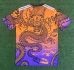 2024/2025 Real Madrid Training Wear Orange and Purple Football Shirt 1:1 Thai Quality - Image 2