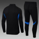 2025/2026 Manchester United Half-Pull Training Suit Black Football Shirt 1:1 Thai Quality Set - Image 2