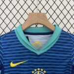2024 Brazil Away Football Shirt 1:1 Thai Quality Kids Size - Image 3
