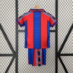 1996/1997 Retro Barcelona Home Football Shirt 1:1 Thai Quality Kids Size - Image 2