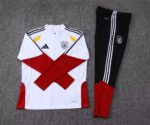 2026 Germany Half-Pull Training Suit White Jersey Set - Image 7