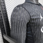 2025/2026 Player Version Long Sleeve Psg Paris Saint-Germain Fourth Away Football Shirt 1:1 Thai Quality - Image 7