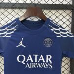 2024/2025 Psg Paris Saint-Germain Fourth Away Football Shirt 1:1 Thai Quality Kids Size - Image 3