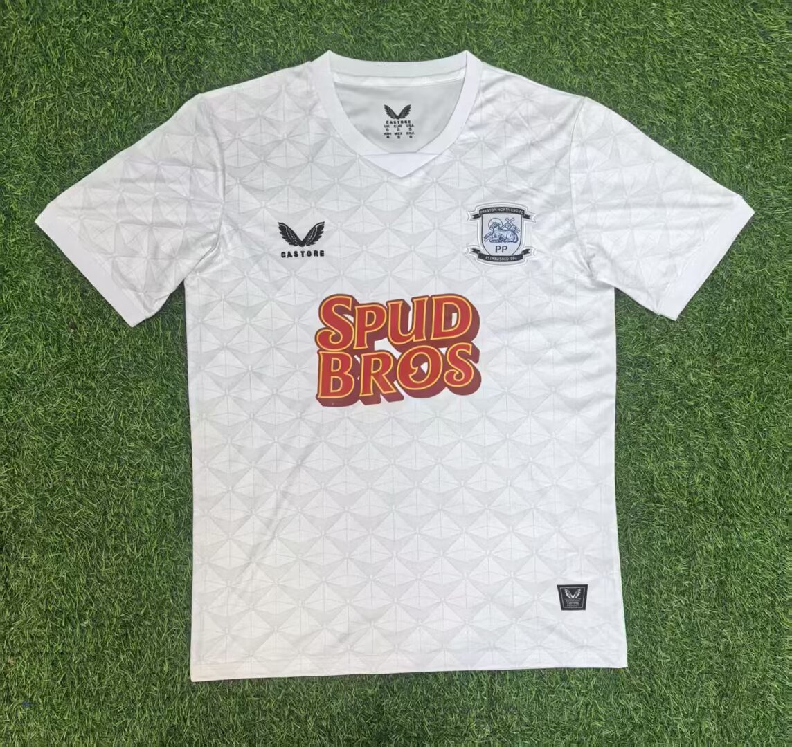 daf7062ffc855d963f898511f507997e3f0ff612 2025/2026 Preston North End Home Football Jersey Shirt 1:1 Thai Quality - Image 1