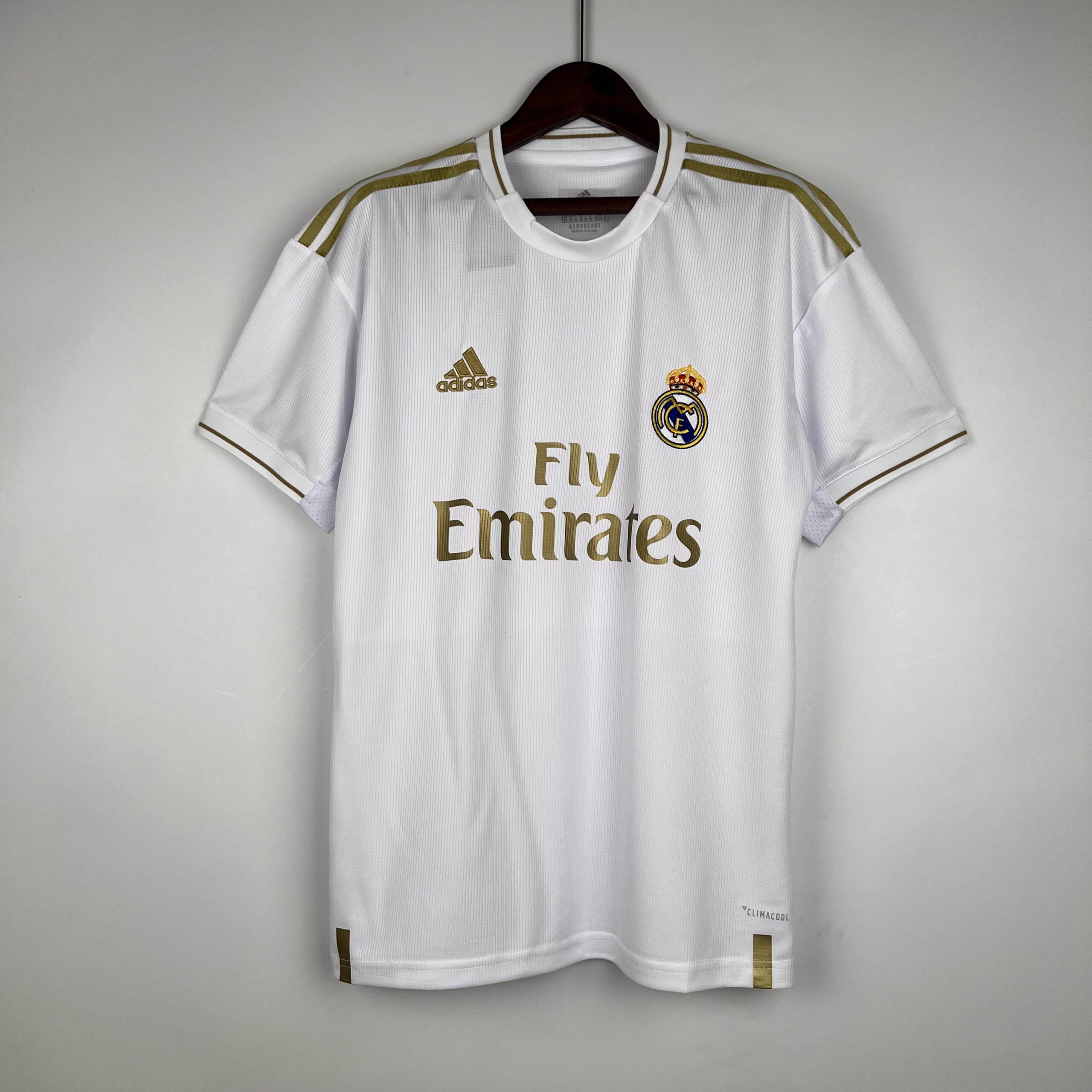 dbfeb24f8605bf71bf0918d466c3d1aee4f2c2c5 2019/2020 Retro Real Madrid Home Football Shirt 1:1 Thai Quality - Image 1