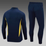 2023/2024 Real Madrid Half-Pull Training Suit Blue Set - Image 2
