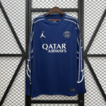 2024/2025 Long Sleeve Psg Paris Saint-Germain Fourth Away Football Shirt 1:1 Thai Quality