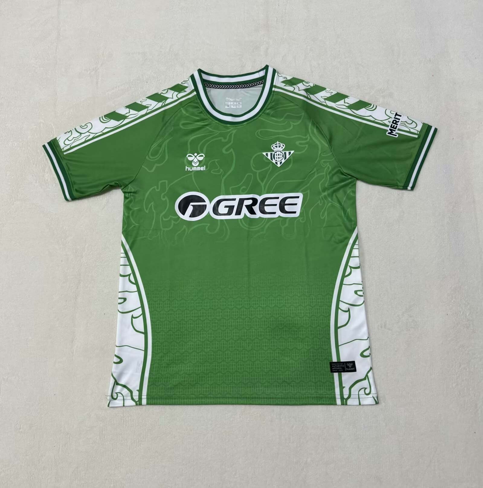 e1749ca27455e09883a0ee2a8c2fd8b574470145 2025/2026 Real Betis Special Edition Green Football Shirt 1:1 Thai Quality - Image 1