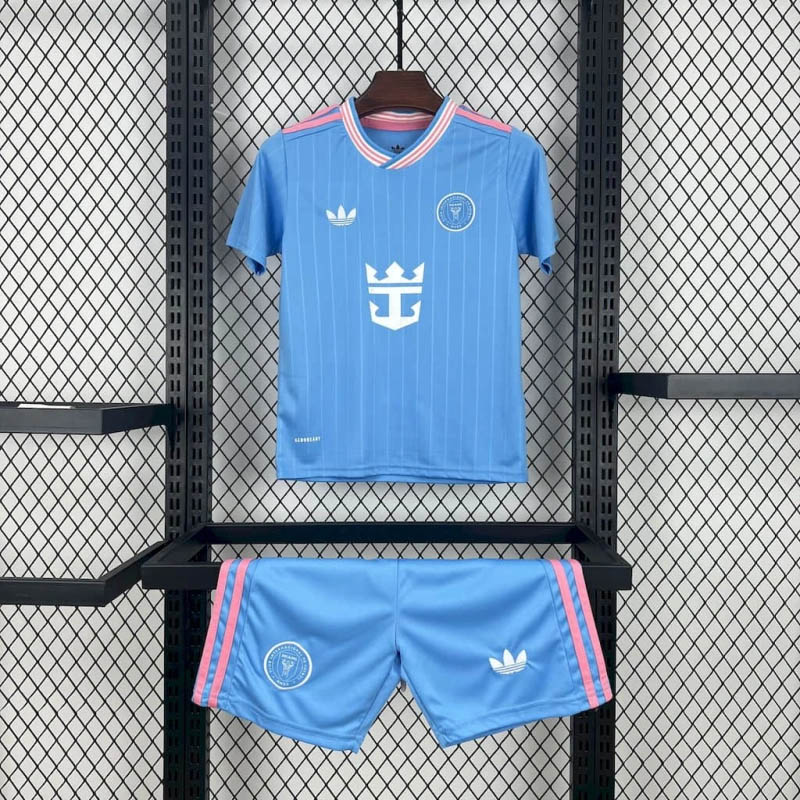 e313edeac141494415e0ea57d836d46eaad37b06 2025/2026 Inter Miami Third Away Soccer Jersey 1:1 Thai Quality Kids Size - Image 1