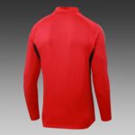 2025/2026 Manchester United Half-Pull Training Suit Red Football Shirt 1:1 Thai Quality Set - Image 4