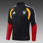 2026 Germany Half-Pull Training Suit Black Jersey Set - Image 3