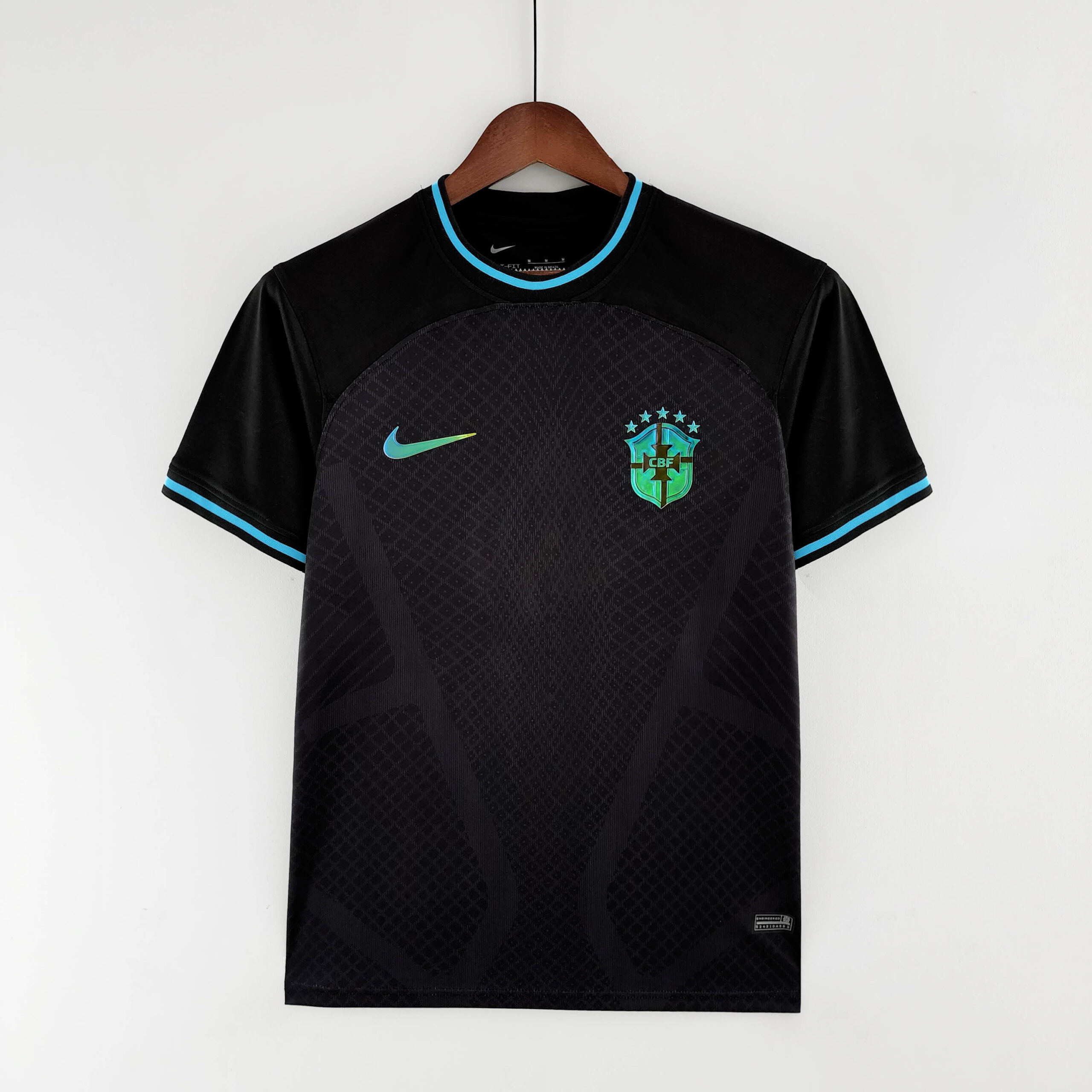 e65209ab563a5d987a0a321489acdaf70ad5a6d7 2022 Brazil Concept Edition Jersey Black - Image 1