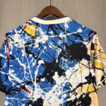 2025/2026 Manchester United Stone Roses Co-Branded Edition Blue Football Shirt 1:1 Thai Quality - Image 4