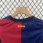 2024/2025 Barcelona Home Football Shirt 1:1 Thai Quality Kids Size - Image 4