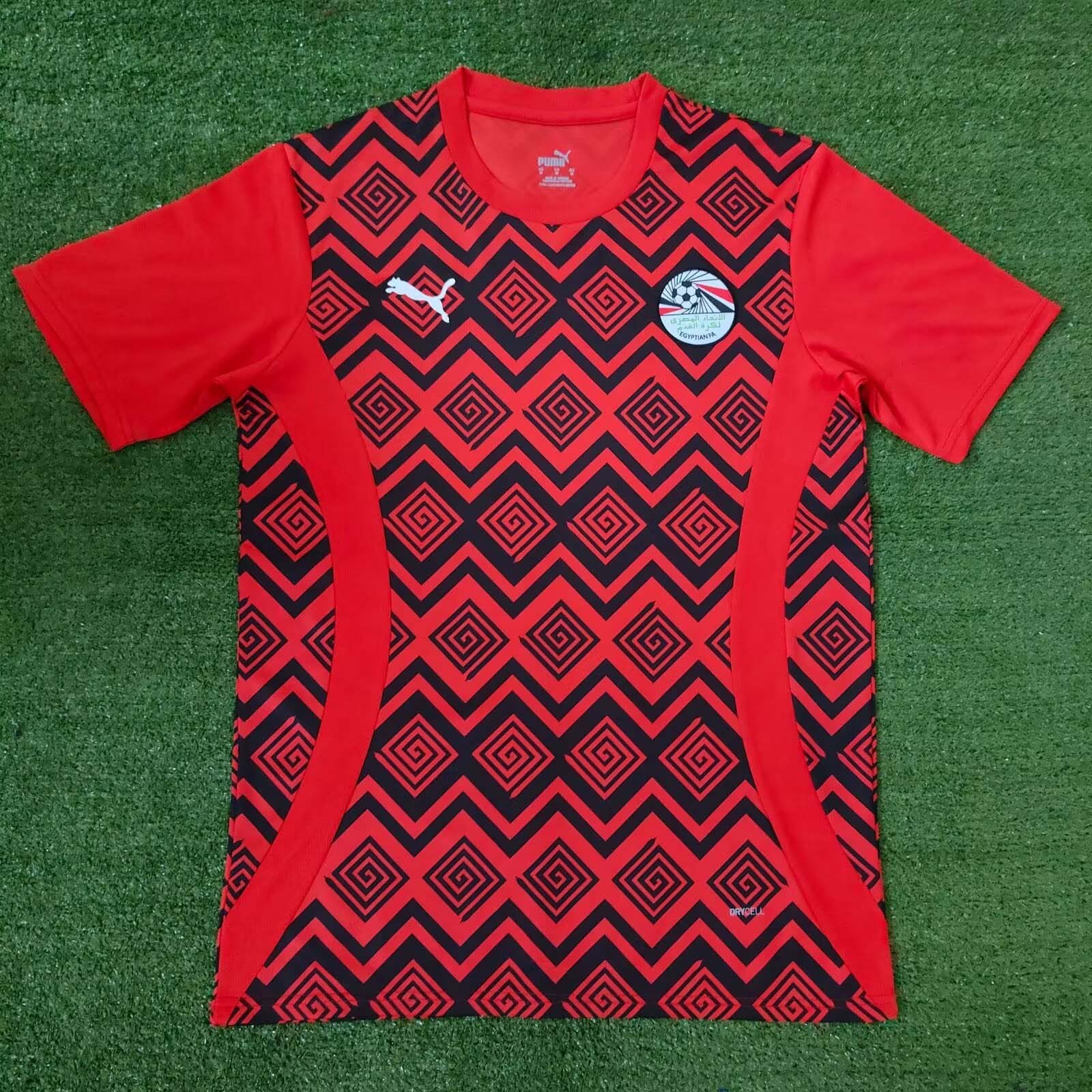 e9cfd73120928396d997ae970f18618f6fd7bcb2 2024/2025 Egypt National Team Training Wear Football Shirt 1:1 Thai Quality - Image 1