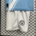 2025/2026 Manchester City Home Football Shirt 1:1 Thai Quality Kids Size - Image 8